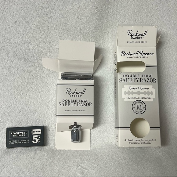 Rockwell Razors Silver Safety Razor - Picture 2 of 2